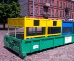 Aisteres un Klaipēdas ielā uzstādīti dalīto atkritumu vākšanas konteineri