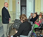Studenti tiekas ar AS “Exigen Services Latvia” pārstāvjiem