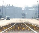 Tramvaju līnijas sliežu ceļus par 1,5 miljoniem latu rekonstruēs SIA ”Skonto Būve”