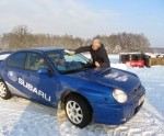 Testē rallija trasi Vecpilī