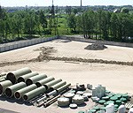 “Scan-Plast Latvia” pabeidzis lielgabarīta produkcijas atklātās noliktavas pirmo kārtu