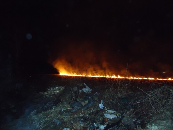 Kūlas ugunsgrēks Cimdeniekos