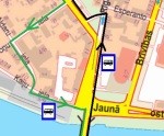 Slēgs satiksmi Rīgas ielas posmā virzienā uz centru