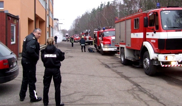 Skolēni zina, kā rīkoties ugunsgrēka gadījumā
