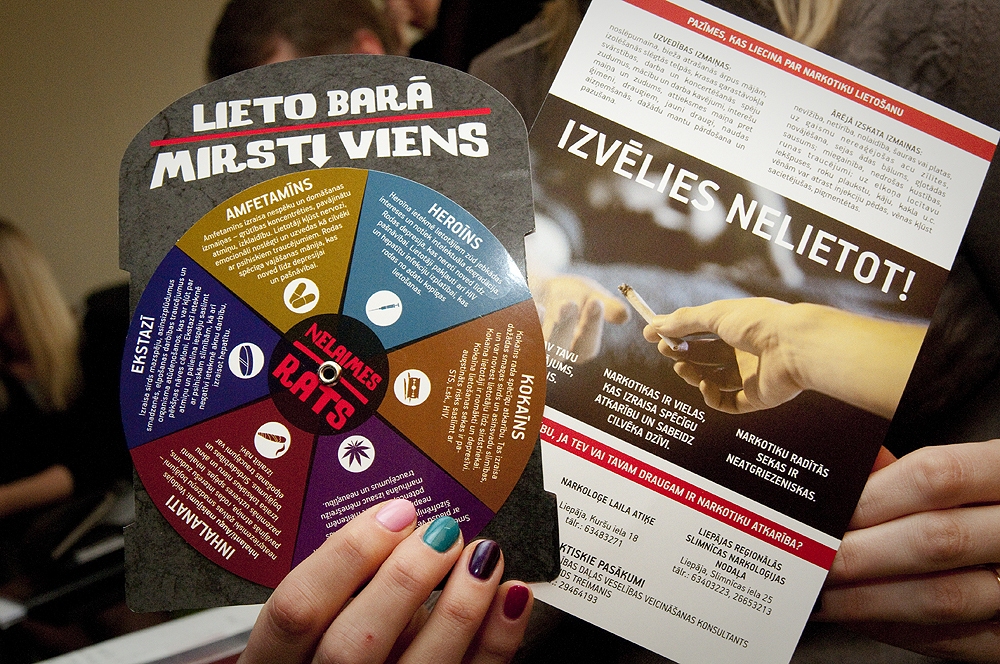 Notiks pirmā nodarbība akcijas ”Lieto barā, mirsti viens!” ietvaros