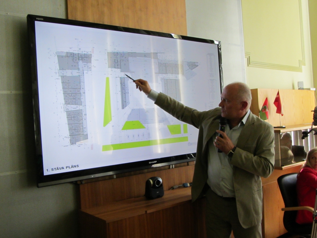 Prezentē koncertdārza ”Pūt, vējiņi!” rekonstrukcijas projektu; ”zaļie” pret to iebilst
