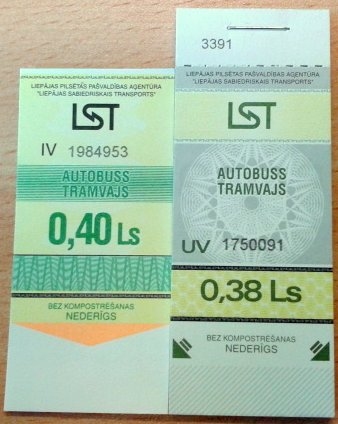 Liepājas sabiedriskais transports: Biļetes jākompostrē pareizi