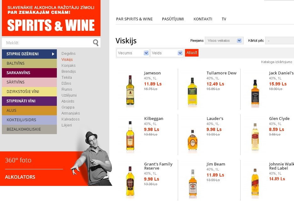 Spīķerī būs veikals “Spirit & Wine”