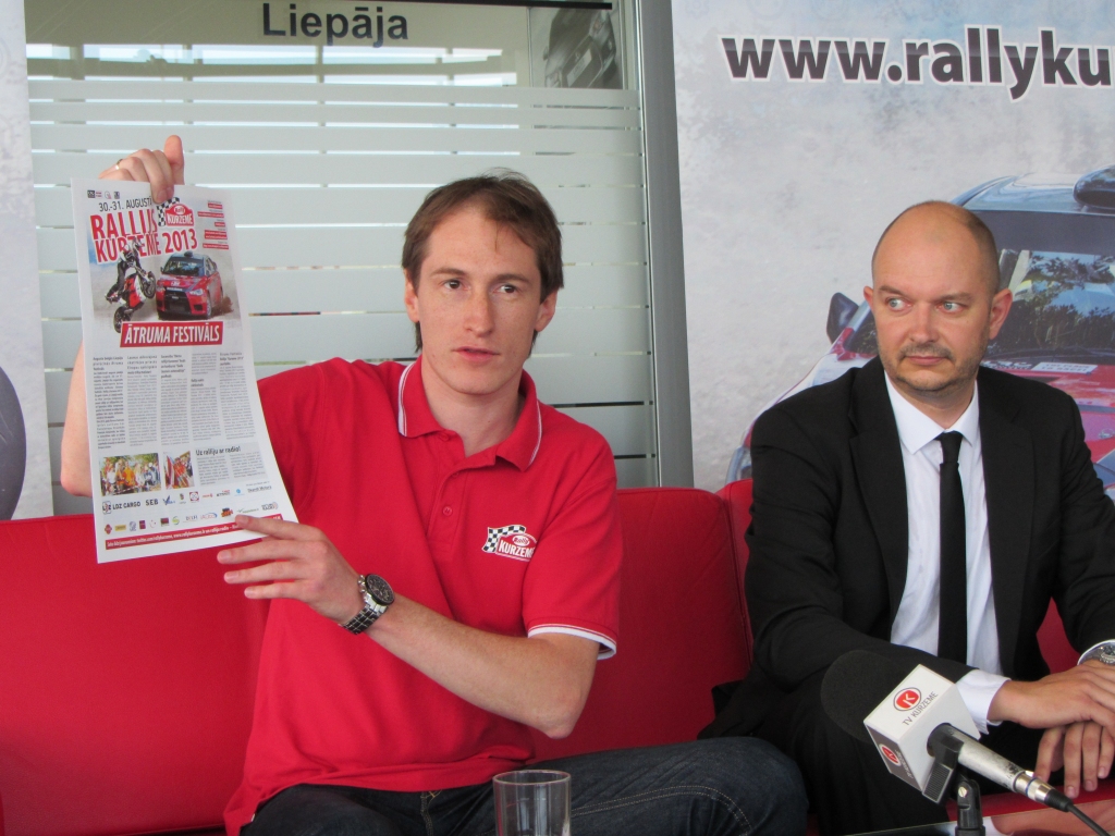 Prognozē, ka rallijā ”Kurzeme 2013” piedalīsies vairāk nekā 100 ekipāžu