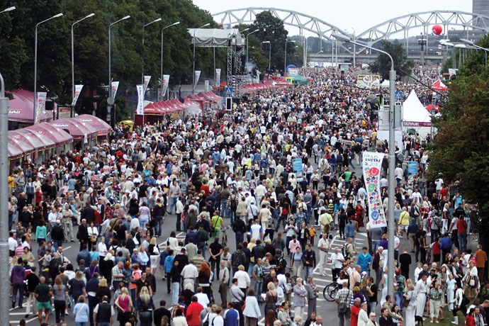 Liepājas lelles Rīgas svētkos