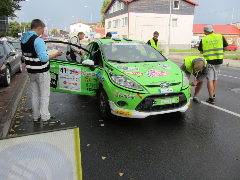 Rallija ”Kurzeme 2013” otrā diena sākusies