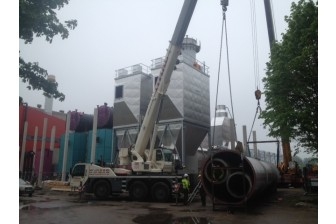 Darbi katlumājas būvlaukumā