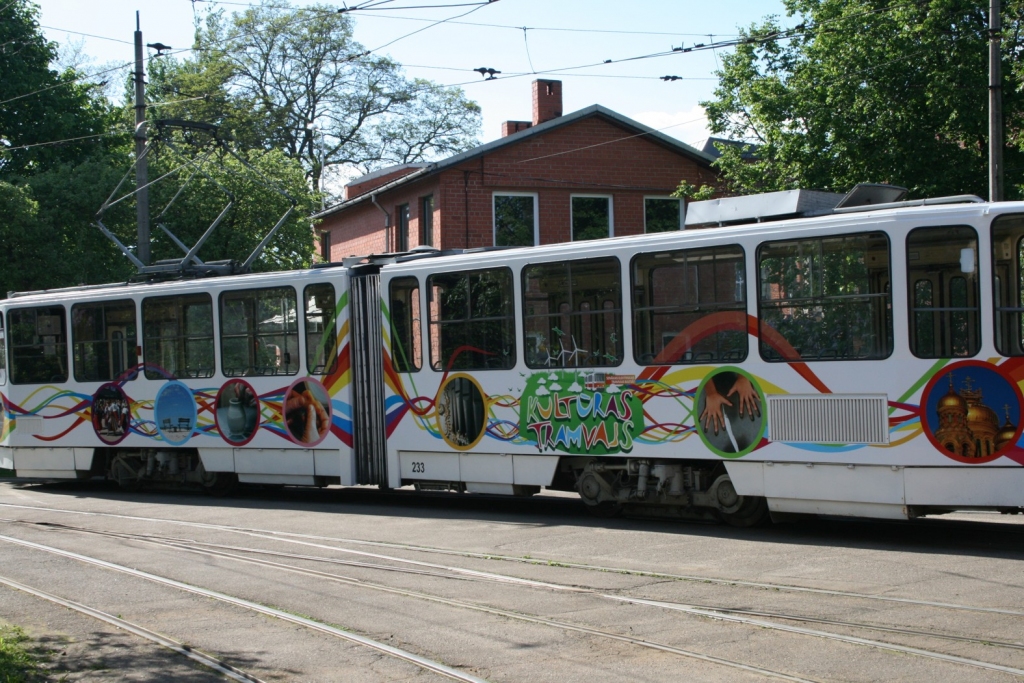 Kultūras tramvajs kļūs par teātra skatuvi