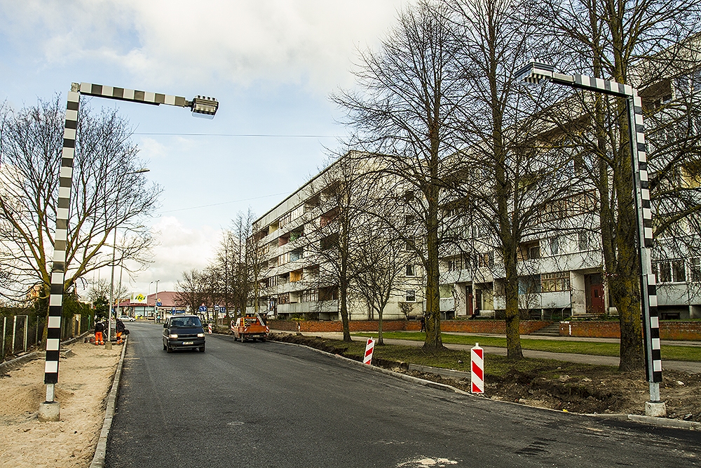 Rekonstruētās Liepājas tranzītielas