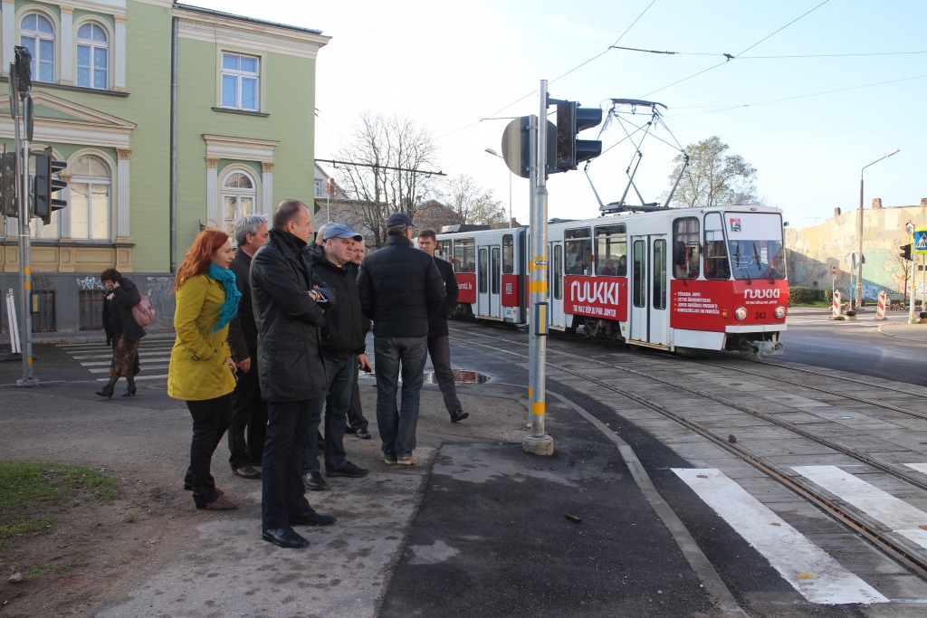 Noslēdzas tramvaja līnijas renovācija
