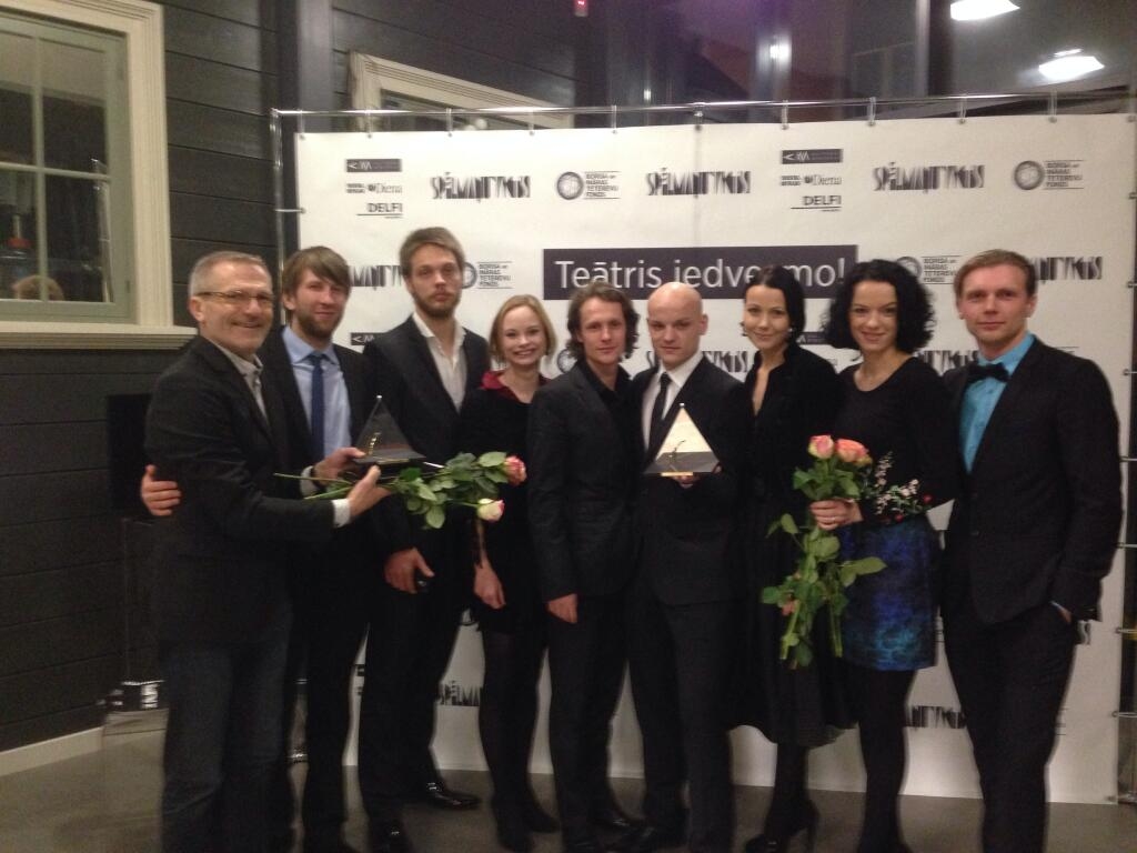 Apbalvoti “Spēlmaņu nakts 2013” laureāti