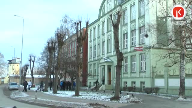 Jūrniecības koledžas studenti streiko