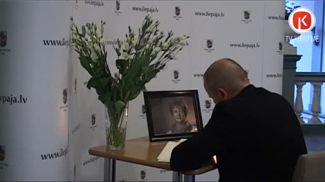 Var parakstīties Silvas Goldes piemiņai veltītajā līdzjūtību grāmatā