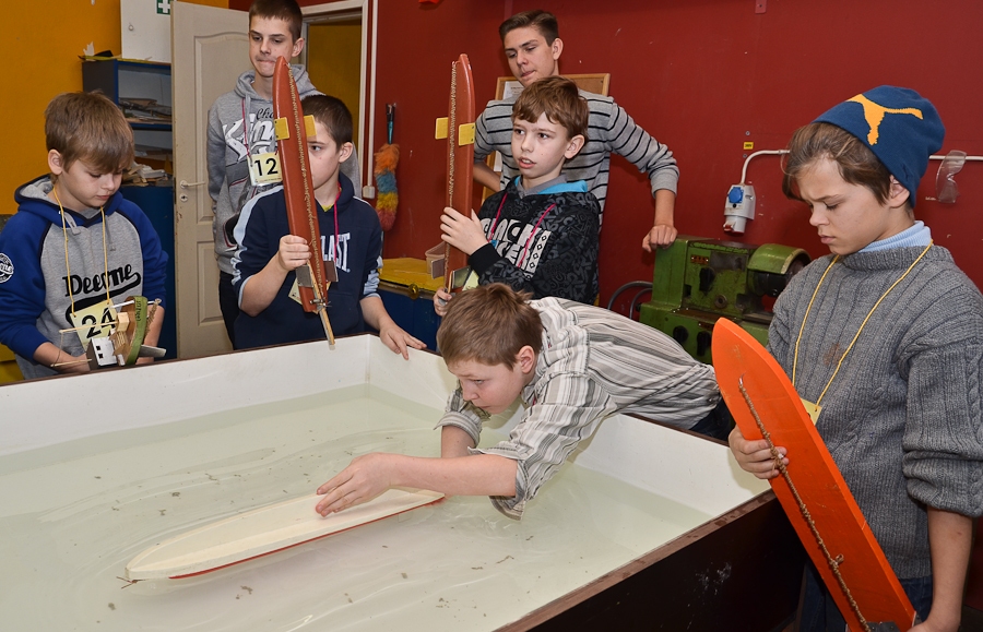 Atklātās kuģu modeļu sacensības mini baseinā “Liepājas Vilnis 2014”