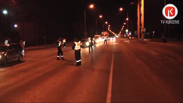 Valsts policijas masveida reida laikā aiztur 25 dzērājšoferus