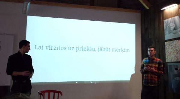 Nevis baidīties, bet domāt lieli!