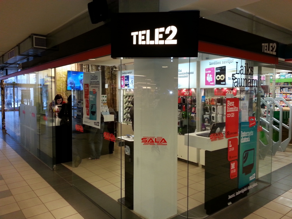 ”Tele2” klientu apkalpošanas centrs Klaipēdas ielā saņēmis diplomu