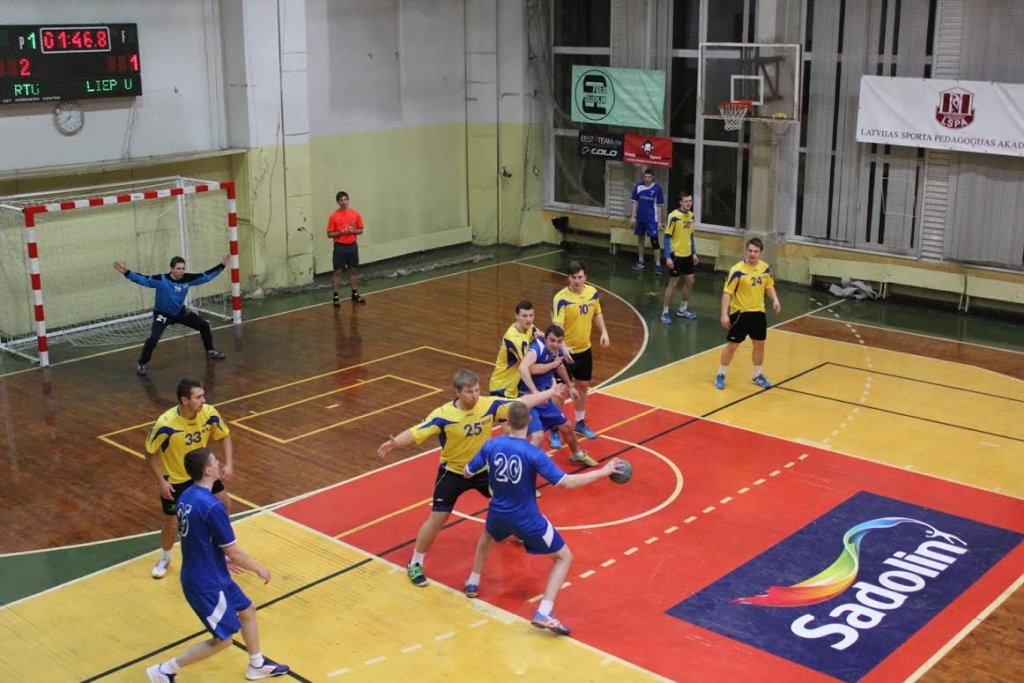 Liepājas Universitāte izcīna trešo vietu Latvijas XXIV Universiādē handbolā