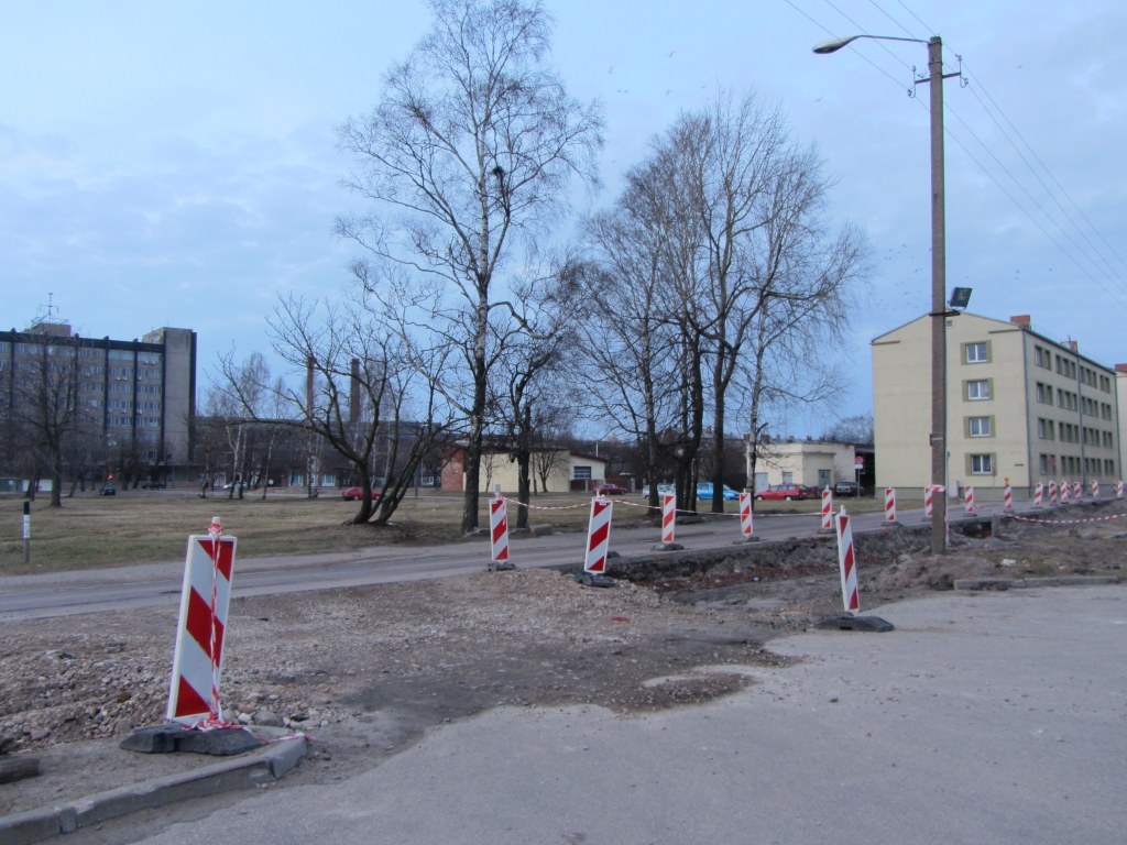 Slēgs satiksmi Zemnieku ielā, posmā no Parka ielas līdz Brīvības ielai