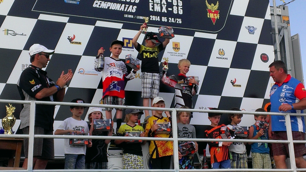 Motokrosisti uzvar Lietuvā