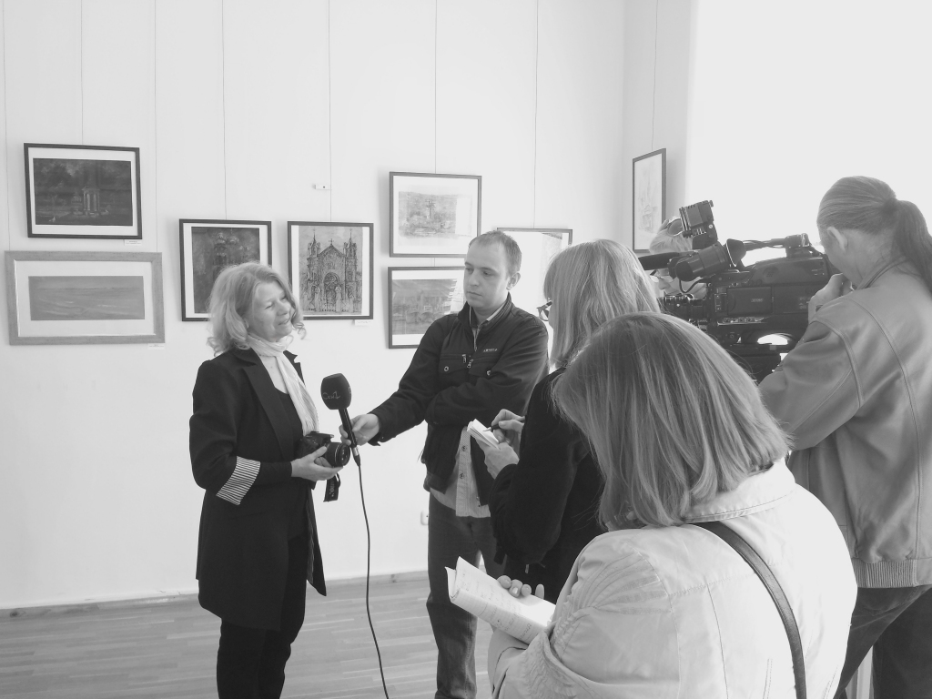 Irinas Tīres darbi apskatāmi Baltkrievijā