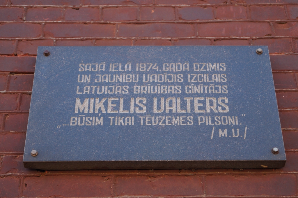 Miķeļa Valtera pieskārieni Liepājai