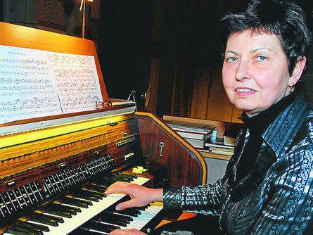 Koncertēs ērģelniece Larisa Bulava
