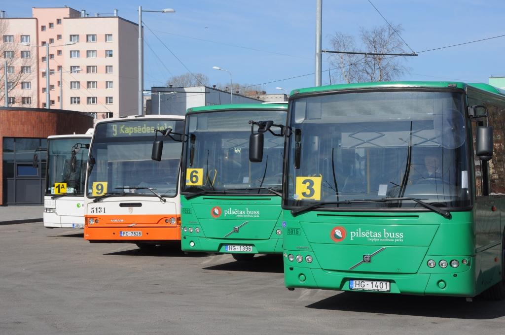 Liepājas autobusu parkam izsniegts līzings autobusu iegādei