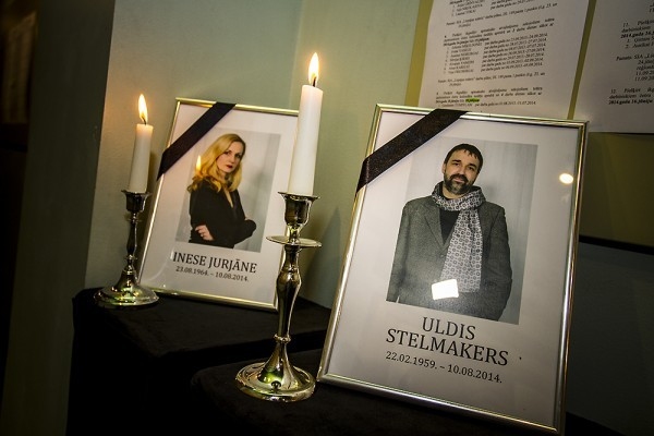 Papildināts – Atvadīšanās no traģiski bojā gājušajiem aktieriem notiks piektdien un sestdien