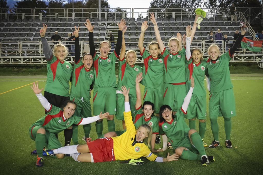 “Liepājas”/LSSS futbolistes kļūst par Latvijas vicečempionēm