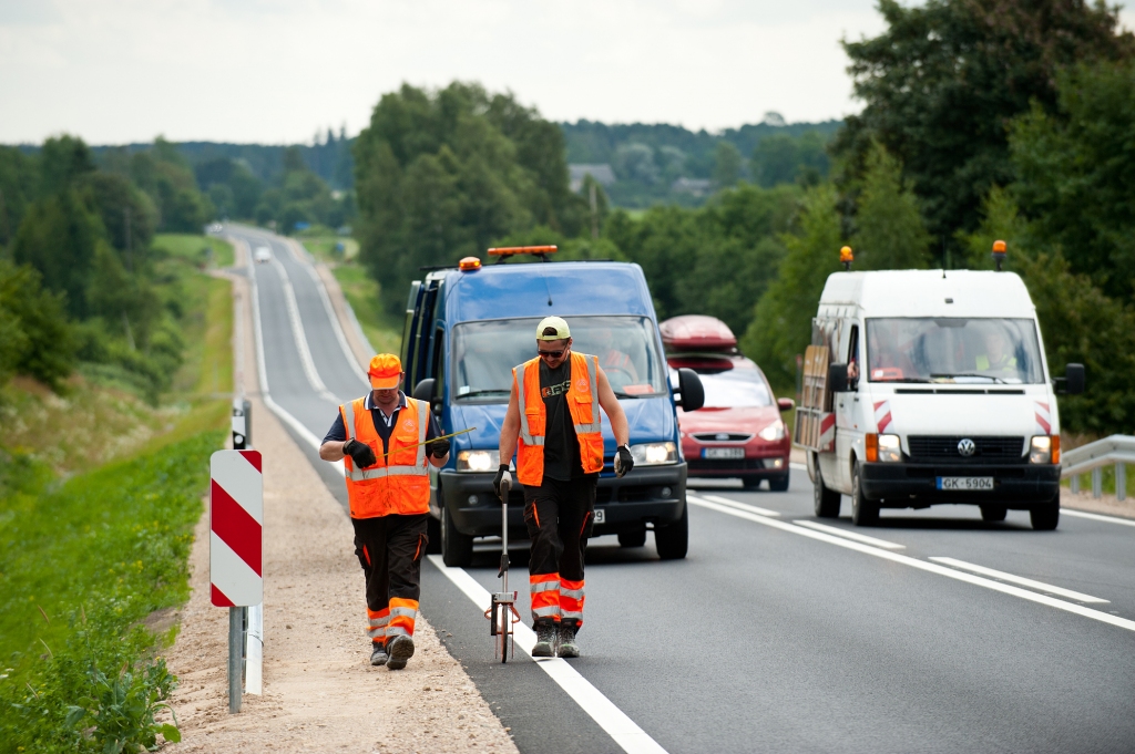 Liepājas šosejas rekonstruētais posms atbilst kvalitātes prasībām