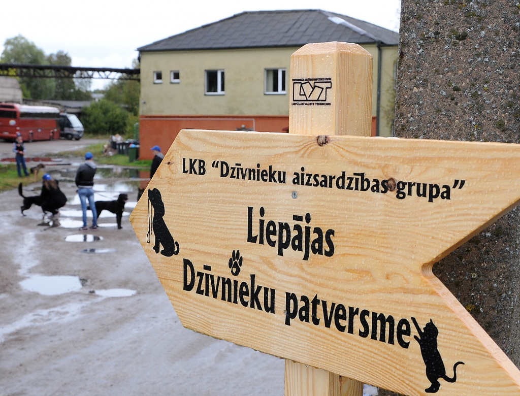 Dzīvnieku patversmi varēs viegli atrast
