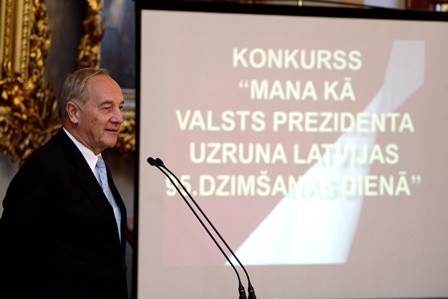 Iespēja būt līdzās prezidentam valsts svētkos
