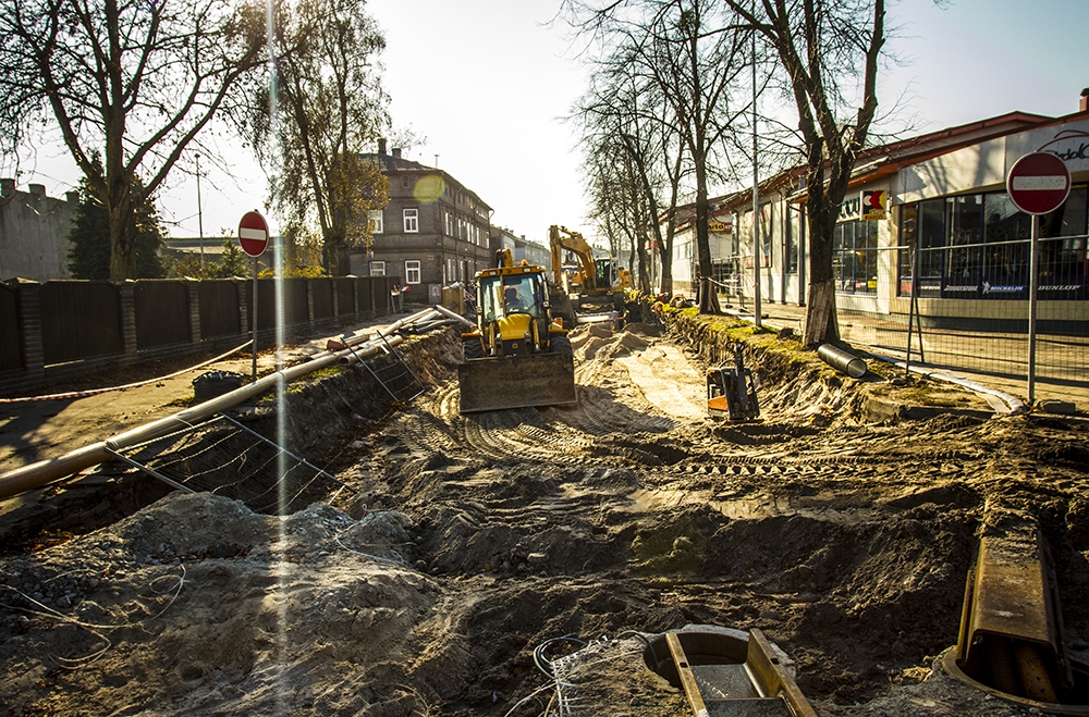 Turpinās Ganību ielas posma rekonstrukcijas darbi no Jaunās līdz Kungu ielai
