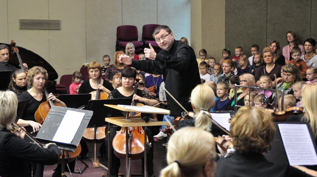 Muzikālais mežs pilsētā