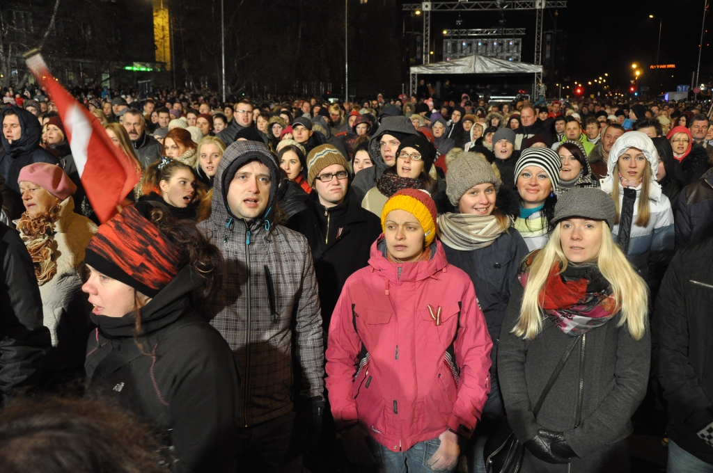 Latvijas dzimšanas dienas vakars priecīgs