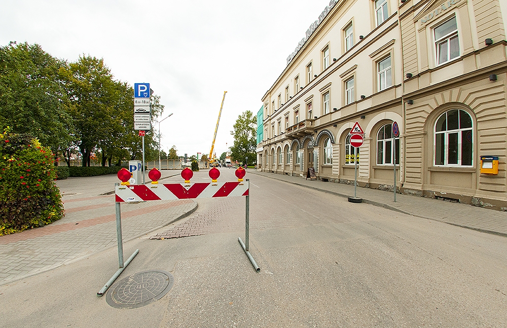 Slēgs satiksmi Radio ielā