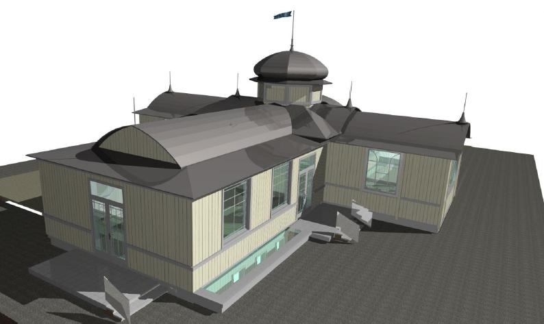 Iznomā zemi kafejnīcas ”Banga” modernizācijai