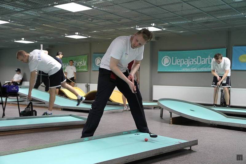 Norisināsies starptautiskās sacensības minigolfā “Liepaja Open ‘2015”