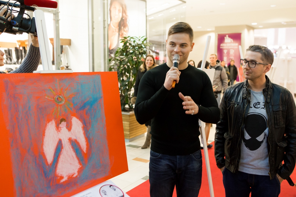 “Musiqq” dziesma pārtapusi gleznā