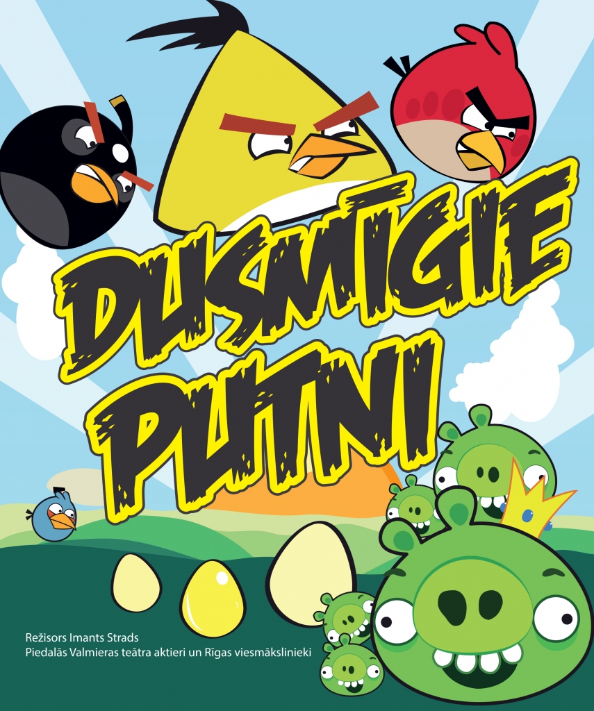 “Dusmīgie putni” aizvedīs bērnus aizraujošā piedzīvojumā