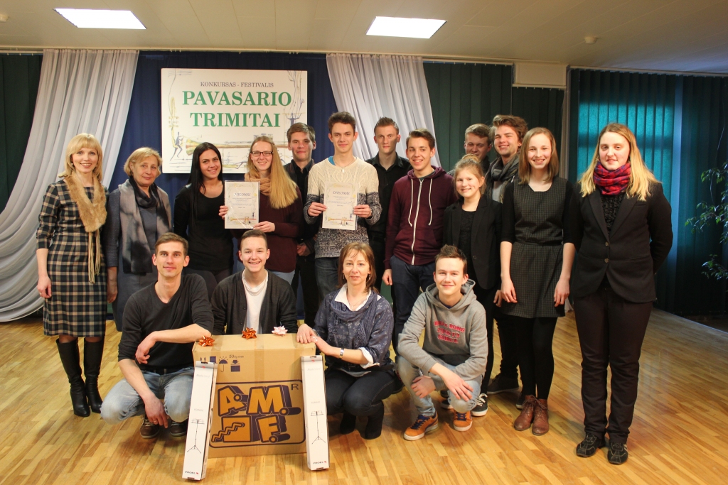 Melngaiļskolas “Big Band” izcīnīja “GRAND PRIX” konkursā Lietuvā