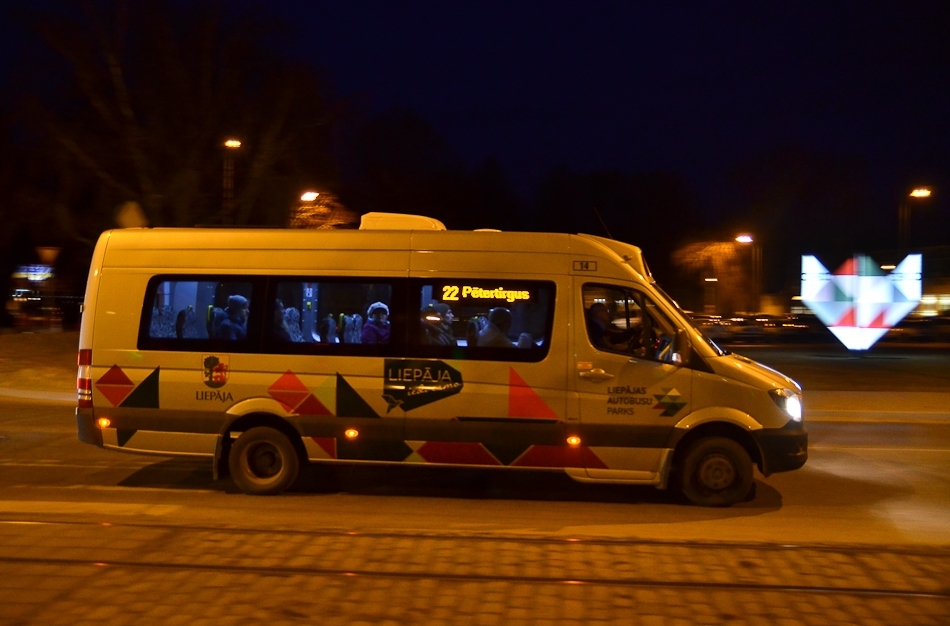 Liepājas dzimšanas dienā pilsētas sabiedrisko transportu varēs izmantot bez maksas