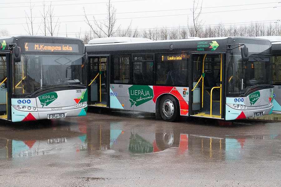 Liepājas sabiedriskā transporta kustības izmaiņas maijā