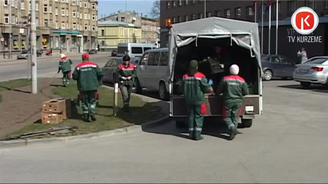 Uzsākta apzaļumošana Liepājā